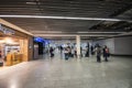 View of the Terminal 1 at Frankfurt INTL Airport (FRA Royalty Free Stock Photo