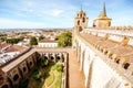 Evora old town in Portugal