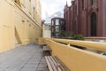 View of the terrace of the Recoleta Cultural Center; Buenos Aires, Argentina