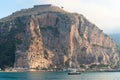 View of Terracina port, Italy in the morning Royalty Free Stock Photo