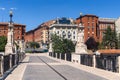 View of Teruel from the Viaduct, Spain Royalty Free Stock Photo
