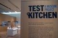 View of the Test Kitchen at the Gardiner Museum in Toronto. Royalty Free Stock Photo