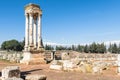 Tetrapylon, Ruins of 8th Century Umayyad City in Anjar, Lebanon