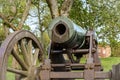 18th century cannon in the sea fortress Suomenlinna