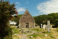 The 12th century church of Kilmalkedar Royalty Free Stock Photo