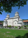 13th century Serbian Orthodox Mileseva monastery Royalty Free Stock Photo
