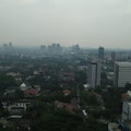 view on the 25th floor, south jakarta area