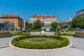 View of the Theatre park in Rijeka, Croatia