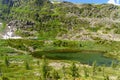 View on Third Lake of Karakol lakes in Altai Republic. Russia