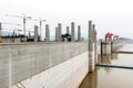 View of the Three Gorges Dam Royalty Free Stock Photo