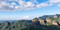 View of the Three Rondavels at the Blyde River Canyon on the Panorama Route, Mpumalanga, South Africa Royalty Free Stock Photo