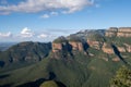 The Three Rondavels rock formation at the Blyde River Canyon on the Panorama Route, Mpumalanga, South Africa Royalty Free Stock Photo