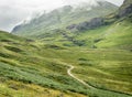 A view of the three sisters in Scotland Royalty Free Stock Photo