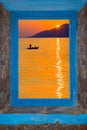 Sunset on Saronic Gulf