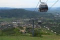 View from Thunderhead Trail, Steamboat Springs, Colorado Royalty Free Stock Photo