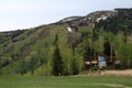 View from Thunderhead Trail, Steamboat Springs, Colorado Royalty Free Stock Photo