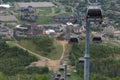 View from Thunderhead Trail, Steamboat Springs, Colorado Royalty Free Stock Photo