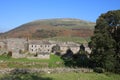 Thwaite village and Kisdon hill Swaledale UK Royalty Free Stock Photo