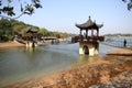 View of Tianmu Lake Royalty Free Stock Photo