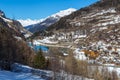 View of Tignes les Brevires Royalty Free Stock Photo