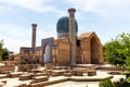 View of Timurid Tomb Mausoleum of Amir Temur (Gur-Emir) in Samarkand, Uzbekistan Royalty Free Stock Photo