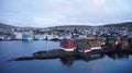 View on Tinganes in Torshavn, Faroe Islands