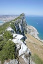 View of tip of Rock of Gibraltar