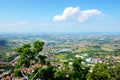 The view from Titano mountain