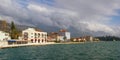 View of Tivat city. Montenegro Royalty Free Stock Photo
