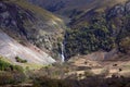 View To Aber falls Royalty Free Stock Photo