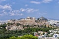 View to the Acropolis and the city, Athens