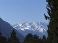 View to Alpspitze mountain, Wetterstein in Bavaria, Germay