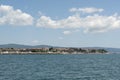 View to the ancient Nessebar town, Bulgaria