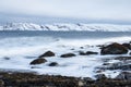 Teriberka, Barents Sea and Arctic Ocean coast Royalty Free Stock Photo