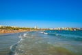 View to the beach Costa Dorada, Salou,