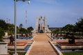 View to the Black Star Square, also known as Independence Square, in the heart of Accra