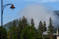 View to the Bucegi mountains, Sinaia, Romania