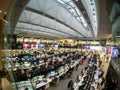 View to busy trading floor of the Sberbank CIB Royalty Free Stock Photo