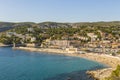 View to Cassis from scenic route de cretes