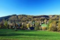 View to Cerny Dul in Krkonose