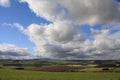 View to the Cheviots Royalty Free Stock Photo