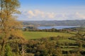 View to Chew Valley Lake reservoir Royalty Free Stock Photo