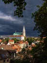 View to the church Peterskirche in Goerlitz, Germany Royalty Free Stock Photo