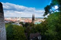 View to the city of Bielefeld