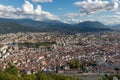 View to the city of Grenoble