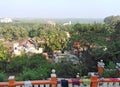 View to Panaji Panjim from Hanuman temple. Goa, India