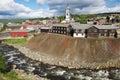 View to the copper mines town of Roros in Roros, Norway.