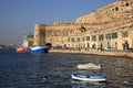 View to the Cruise Ship Terminal at Old Town of Valletta. Malta Royalty Free Stock Photo