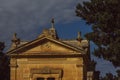 View to crypt on Addolorata cemetery