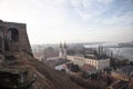 View to Danube in Esztergom. Hungary landscape